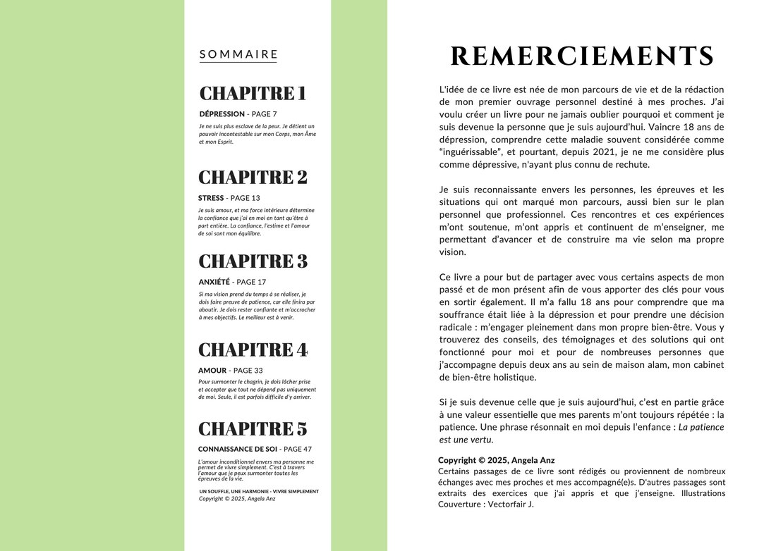Livre : Un souffle, Une harmonie
