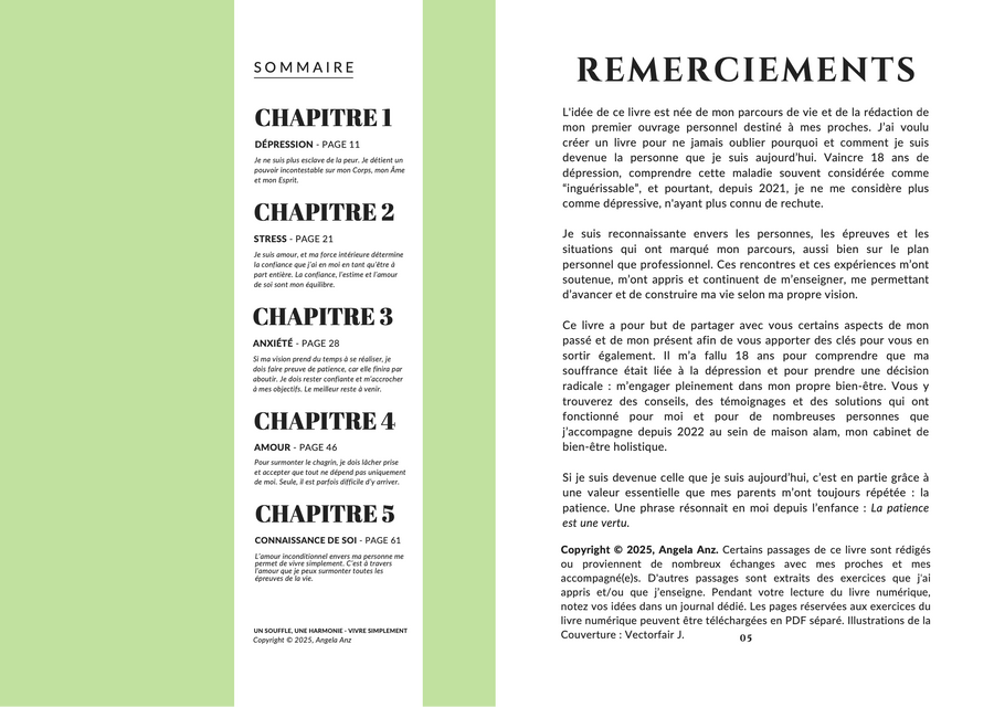 Livre : Un souffle, Une harmonie